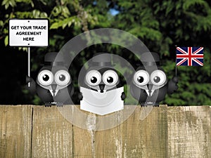 Comical United Kingdom Trade Delegation