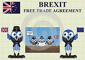 Comical United Kingdom Trade Delegation