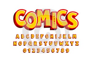 Comics style font