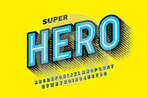 Comics Super Hero style font