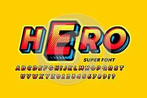 Comics Superhero style font