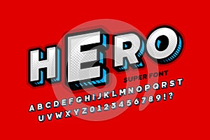 Comics Superhero style font