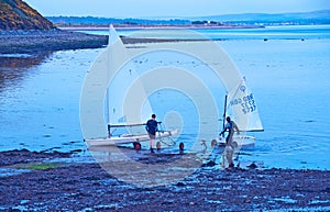 Coming ashore at Fortrose
