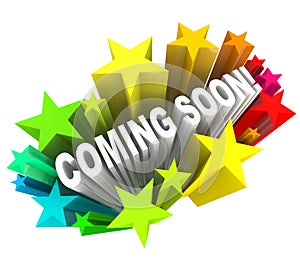 Coming Soon Announcement of New Product or Store Opening photo