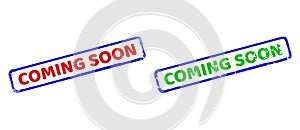 COMING SOON Bicolor Rough Rectangular Watermarks with Unclean Surfaces