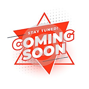 coming soon launch campaign template with stay tuned message