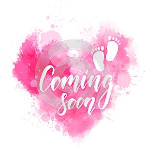 Coming soon - pregnancy announcement