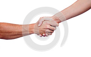 Coming to terms with a handshake