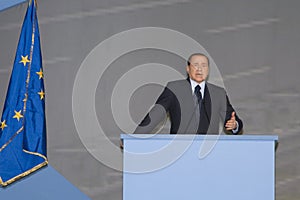 Comizio Berlusconi