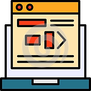 Command Line Vector Icon Design