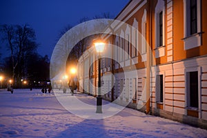 Commandant house in Peter and Paul Fortress