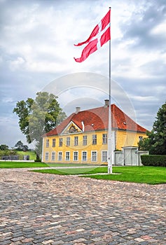 The Commander's House in Kastellet, Copenhagen. photo