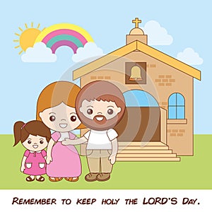 Commandment of God`s law