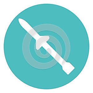 Commando knife  Isolated Vector Icon which can easily modify or edit