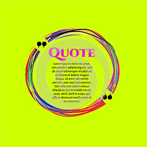 Commas, message, blank, template