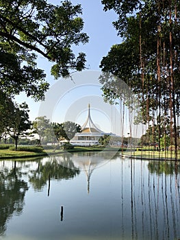 Commemoration Hall Ratchamongkol Hall in King Rama IX Park photo