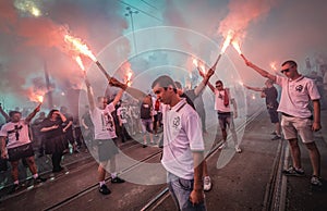 Commemoration of the W Hour in Warsaw, Poland