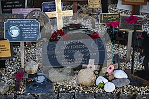 Commemorations at the Commando Memorial in Scotland