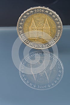 Commemorative 2 EUR coin; Schleswig Hollstein, Germany