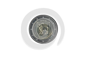 Commemorative 2 euro coin of Latvia