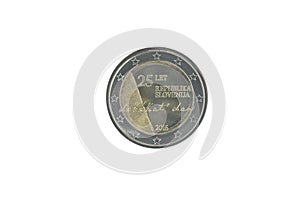 Commemorative 2 euro coin of Slovenia