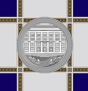 Commemorative medal architecture