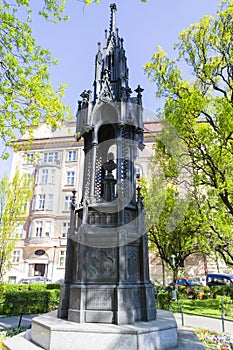 The commemorative monument dedicate to Tadeusz Rejtan