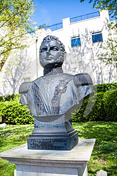 Commemorative Sculpture bust of OHiggins statue