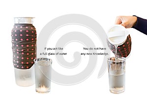 Commentaries from a glass of water