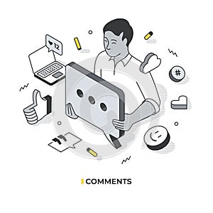 Comments Isometric Scene