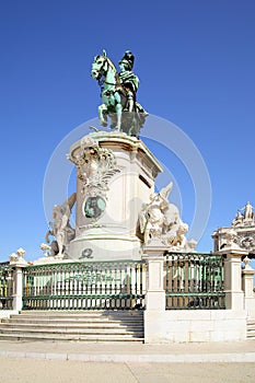 Commerce square in Lisbon