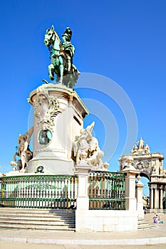 Commerce square in Lisbon