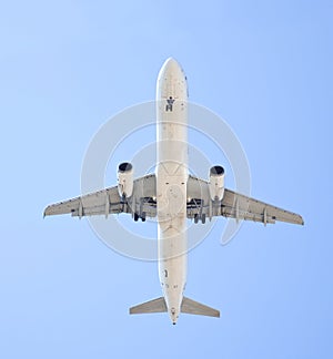 Commercial airplane