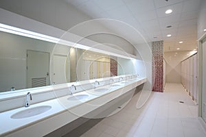 Commercial bathroom