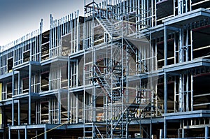 Commercial building construction