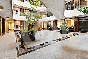 Commercial Building Foyer