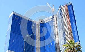 Commercial building under construction