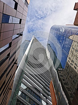 Commercial buildings in city CBD, Sydney Australia