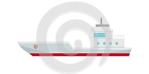 Commercial Container Ship
