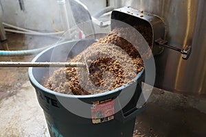 Commercial Craft Beer Making at Brewery