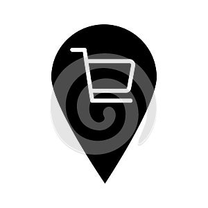 Commercial location Vector icon which can easily modify or edit