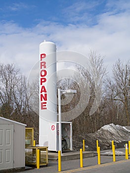 Commercial Propane storage tank