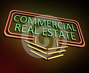 Commercial real estate concept.