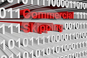 Commercial skipping