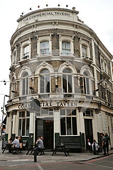 The Commercial Tavern is a pub at 142 Commercial Street, Spitalfields, Shoreditch, London E1.