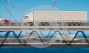 Commercial Vehicles over the Double Decker Bridge