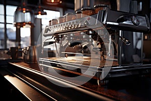 Commercialgrade espresso machines with builtin gri