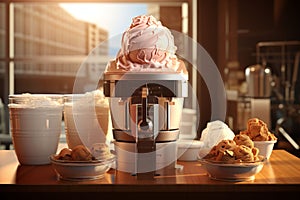 Commercialgrade ice cream makers for homemade froz