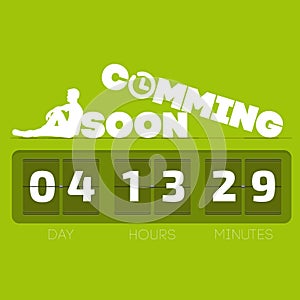Comming soon with countdown timer