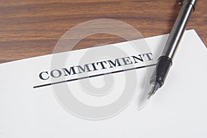 Commitment Letter